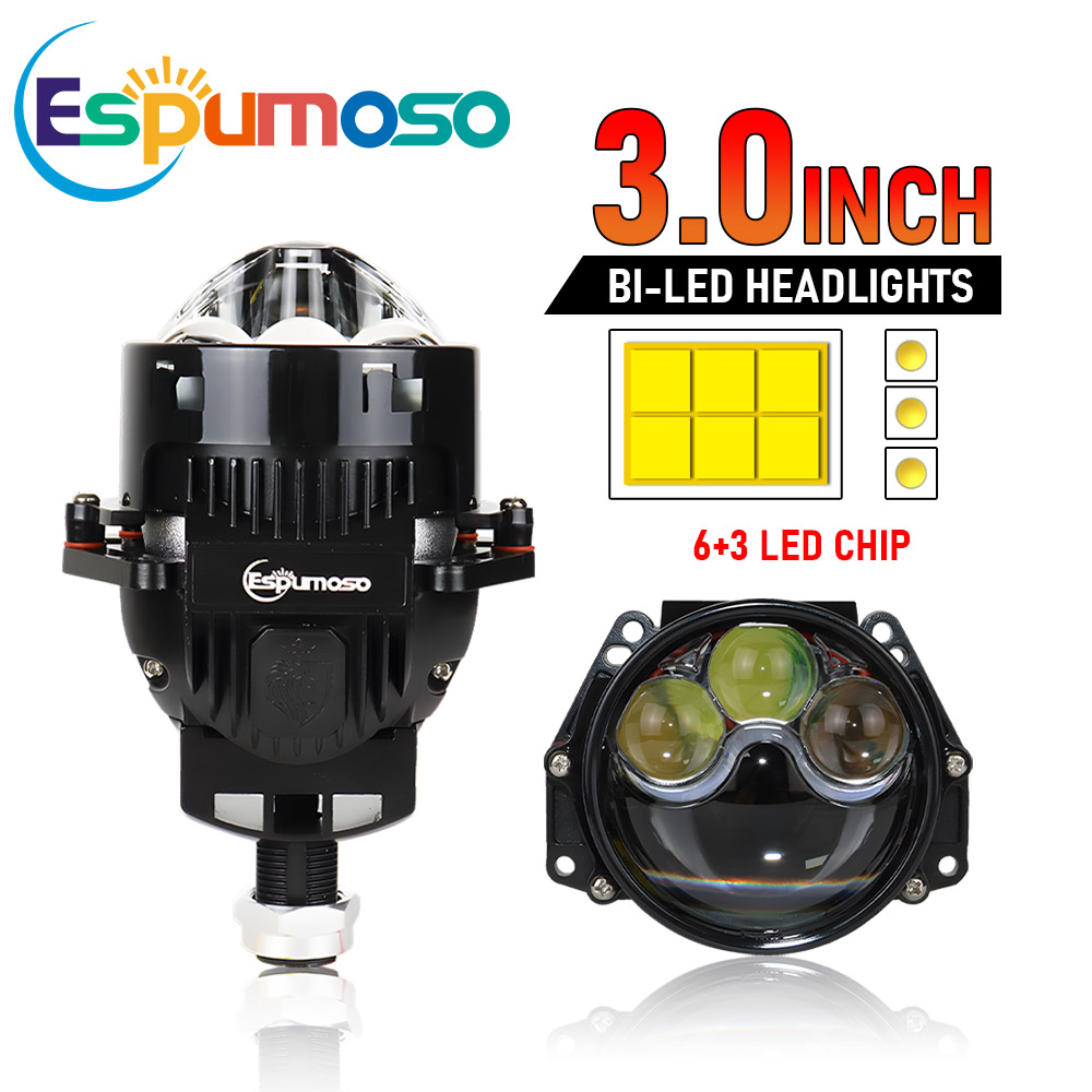 3Inch Bi LED Laser Projector H - огляд і ціна Headlight Aiming Tool