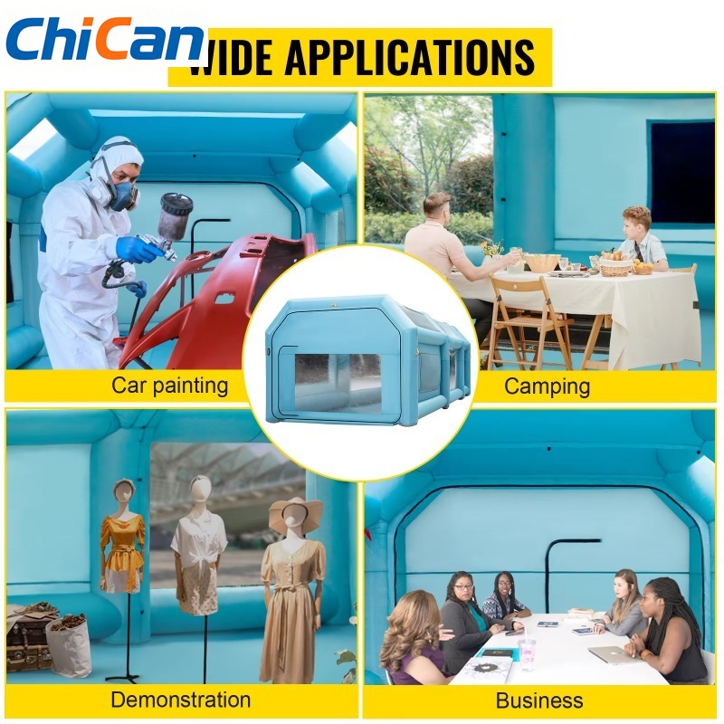 【Hot】 Inflatable Paint Booth C - огляд і ціна Inflatable Paint Booth