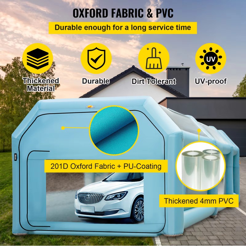 【Hot】 Inflatable Paint Booth C - огляд і ціна Inflatable Paint Booth