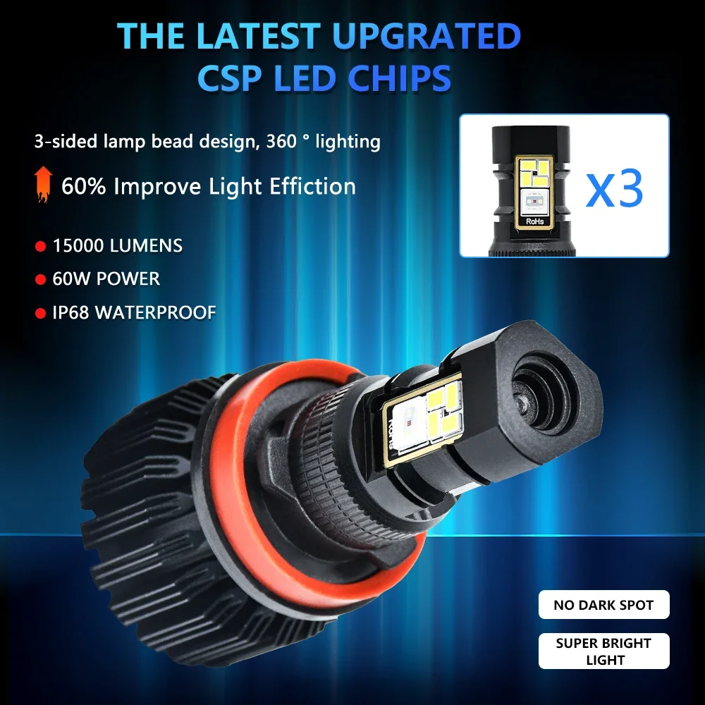 Bayerley RGB 5050 LED Fog Ligh - огляд і ціна Headlight Aiming Tool