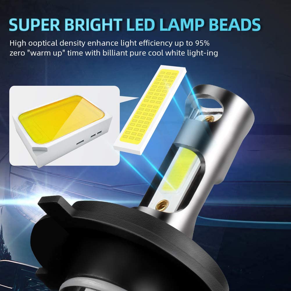 240W 40000LM LED Headlight 600 - огляд і ціна Headlight Aiming Tool