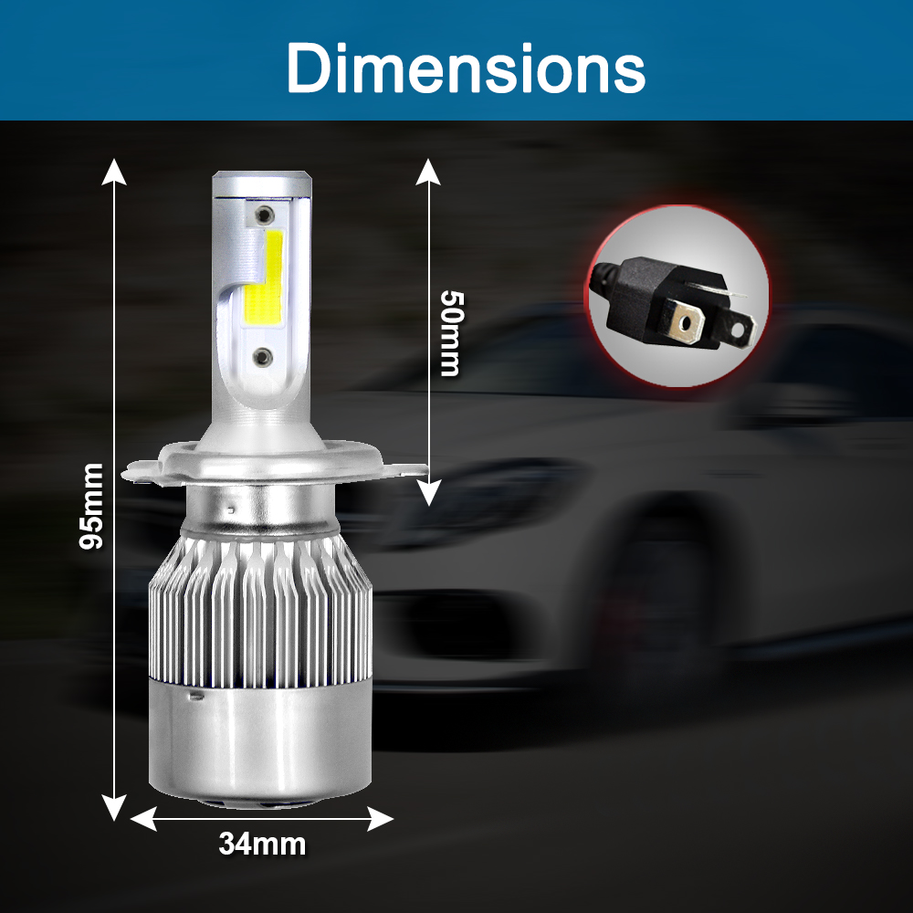 LED Car Headlight Bulbs 9005 H - огляд і ціна Headlight Aiming Tool