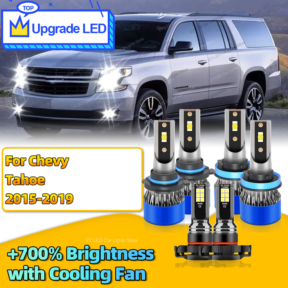 6Pcs 30000LM Canbus Car LED He - огляд і ціна Headlight Aiming Tool